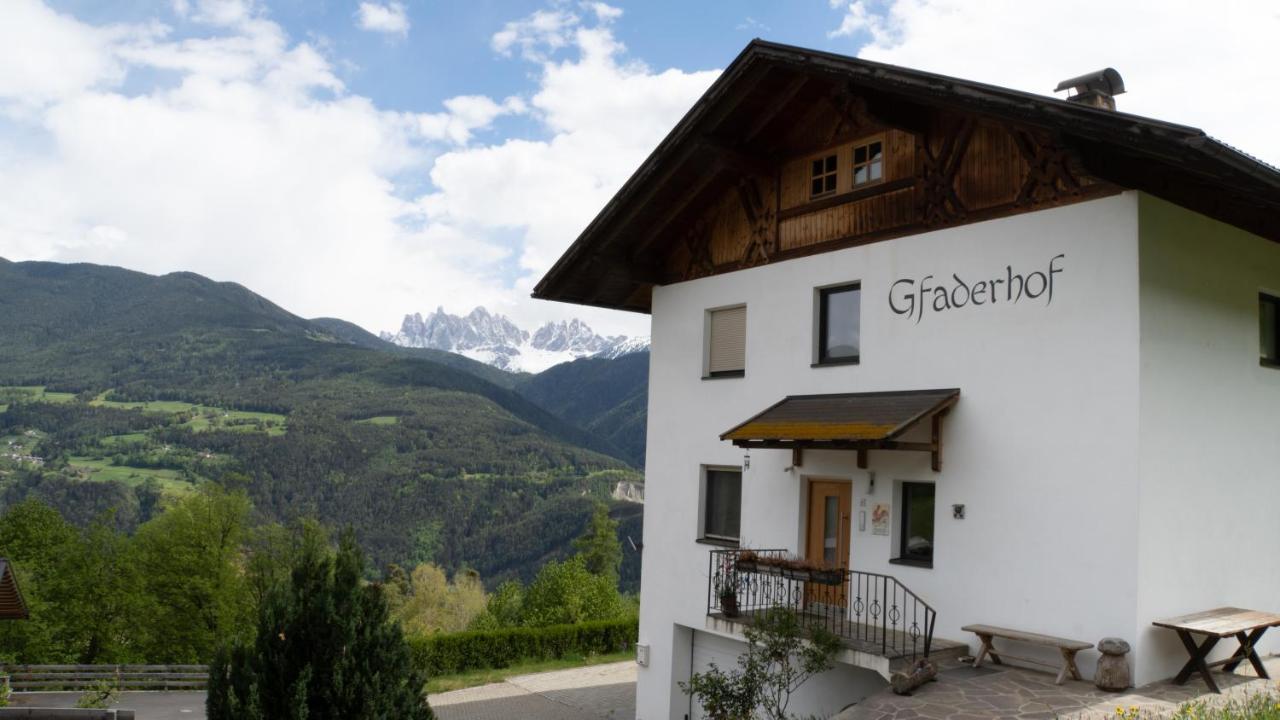 Agriturismo Gfaderhof Bressanone Bagian luar foto